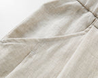 Linen Wide-Leg Pants