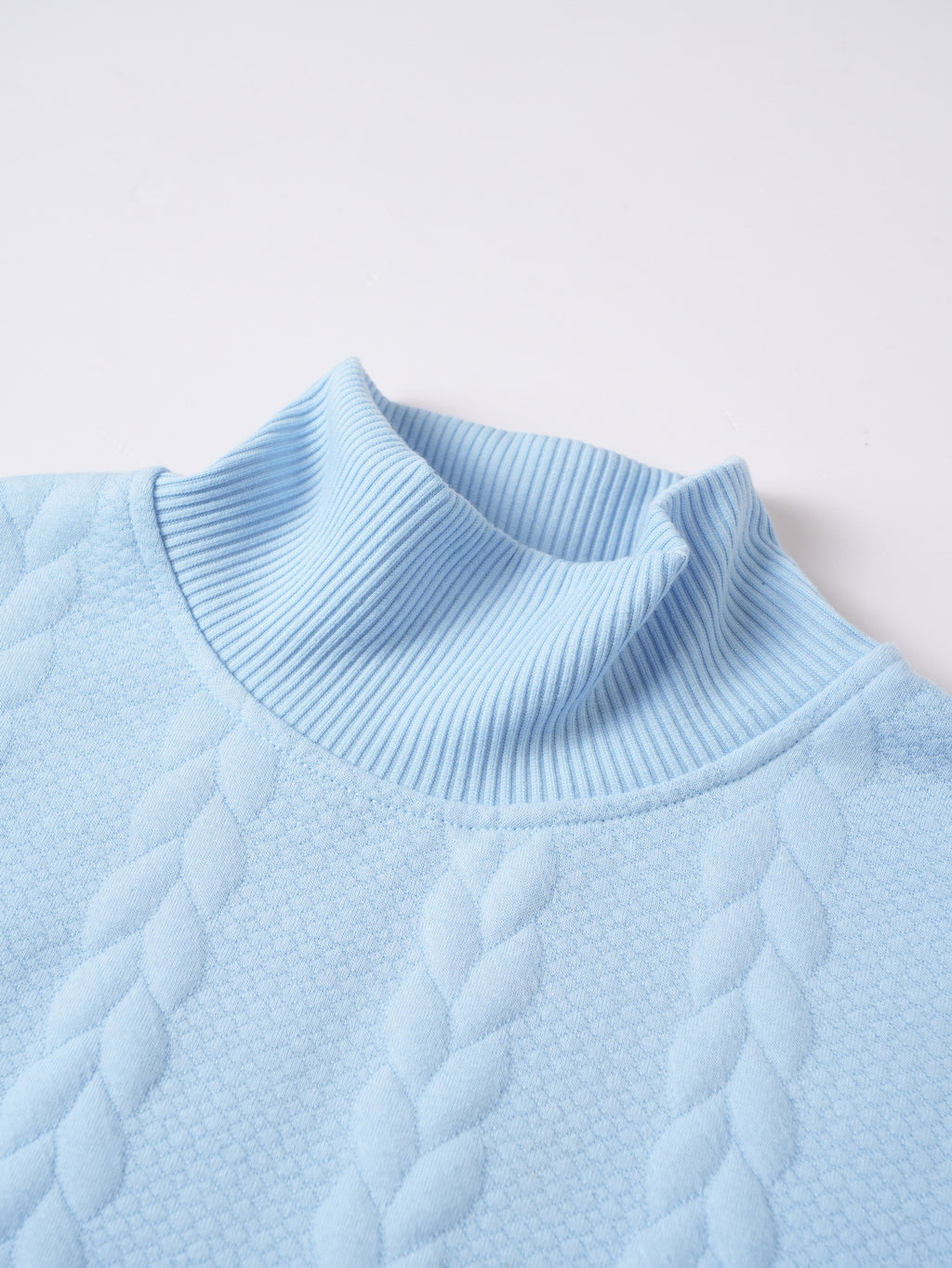 Kelvorn Cable Knit Turtleneck Sweater