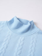 Kelvorn Cable Knit Turtleneck Sweater