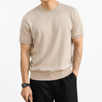Loran Fine Knit Crewneck T-Shirt