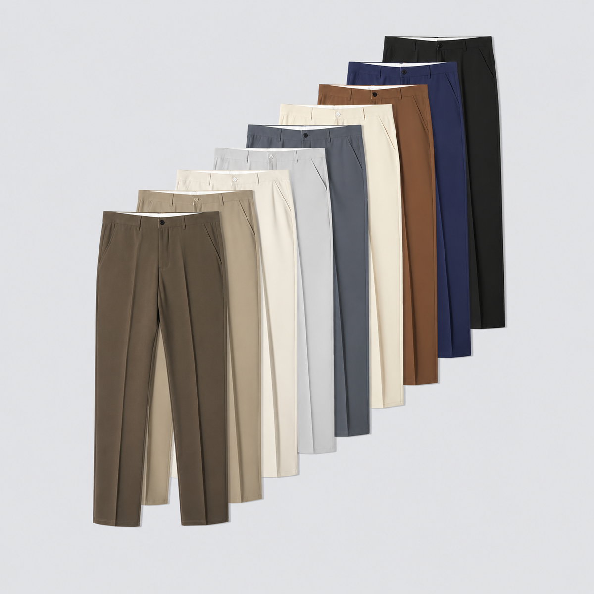 Marlow Tapered Fit Chino Trousers