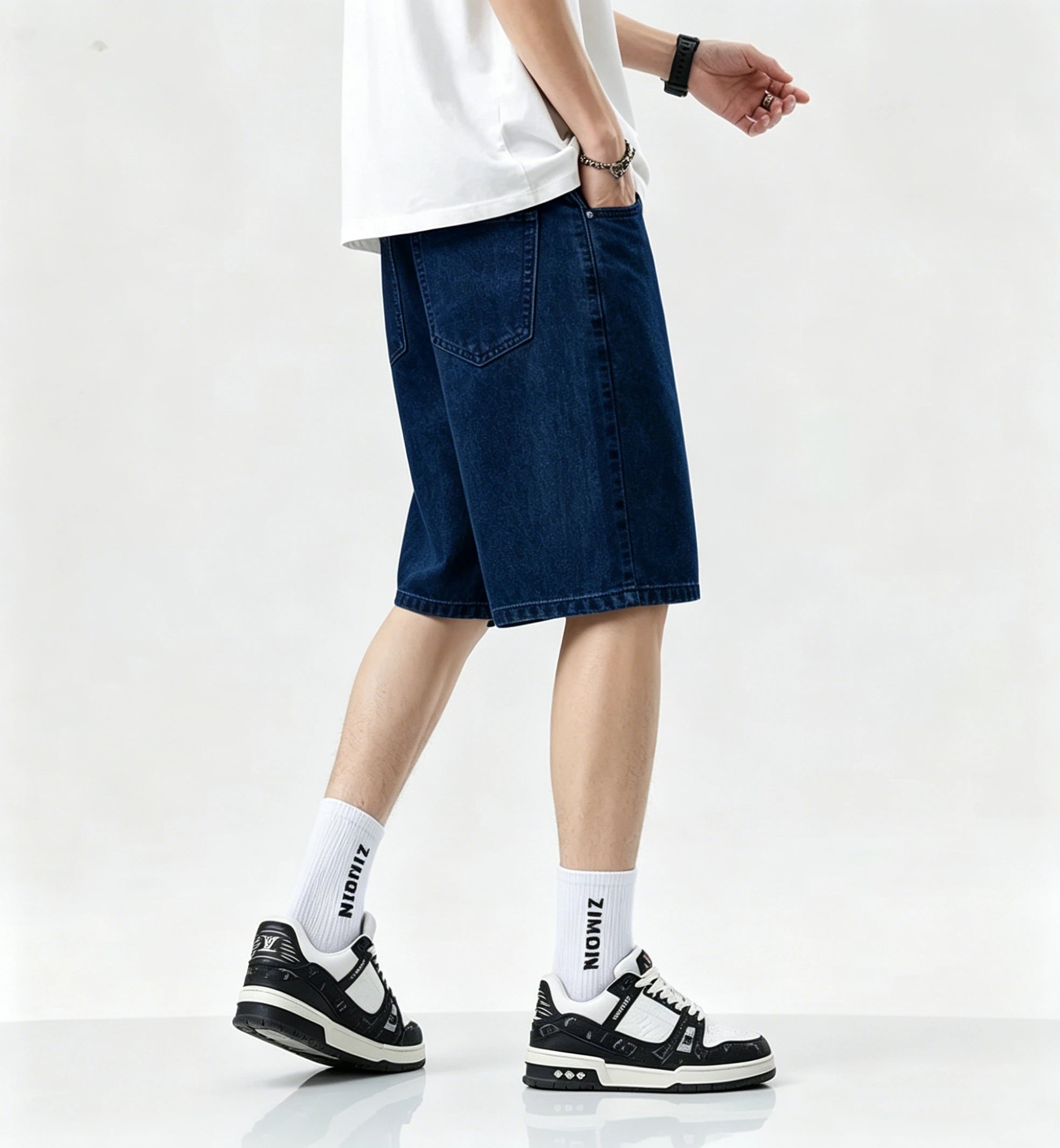 Halden Relaxed Fit Denim Shorts