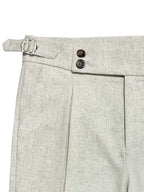 Corren Pleated Wide-Leg Trousers
