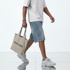 Draven Straight-Leg Faded Denim Shorts