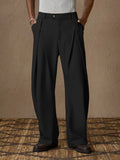 Veyland Pleated Wide-Leg Trousers
