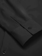 Corvano Slim-Fit Contrast Collar Dress Shirt